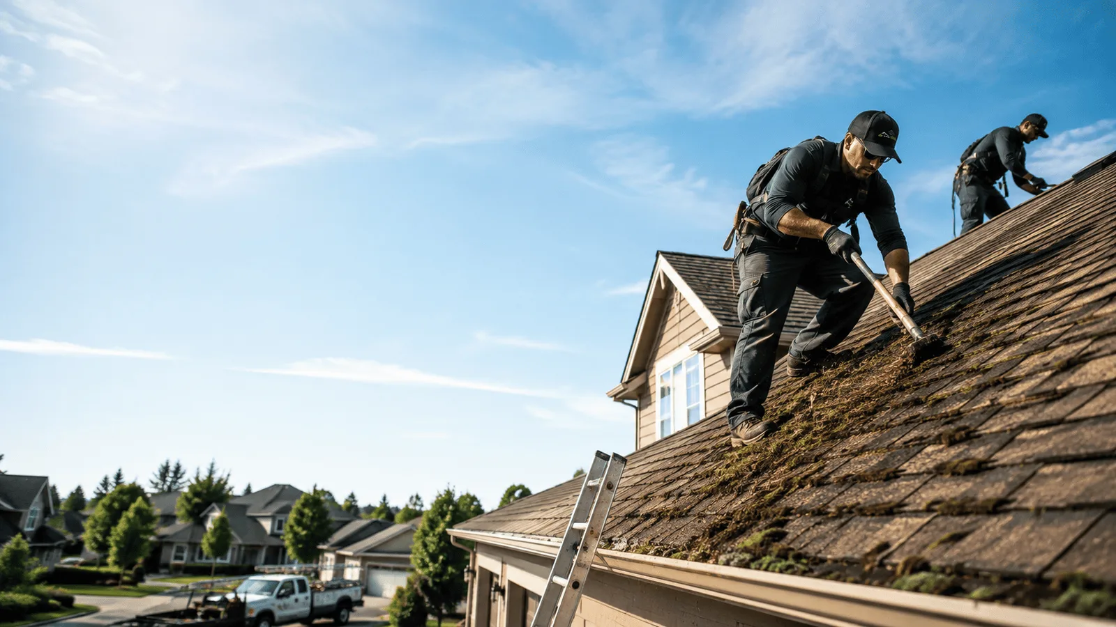 Roof Moss Removal in Joint Base Mdl, NJ near me